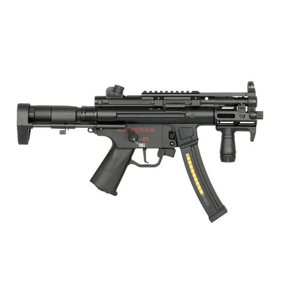 CYMA CM.041L プラチナ SMG5 AEG SMG PDW (ブラック)-AIRSOFT GOGO エアガン・サバゲー用品通販