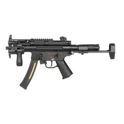 CYMA CM.041L プラチナ SMG5 AEG SMG PDW (ブラック)-AIRSOFT GOGO エアガン・サバゲー用品通販