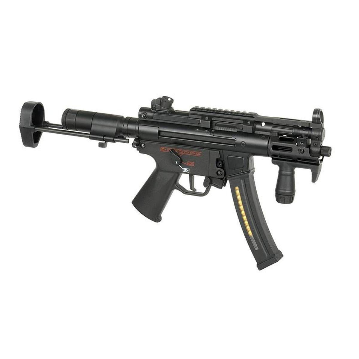 CYMA CM.041L プラチナ SMG5 AEG SMG PDW (ブラック)-AIRSOFT GOGO エアガン・サバゲー用品通販