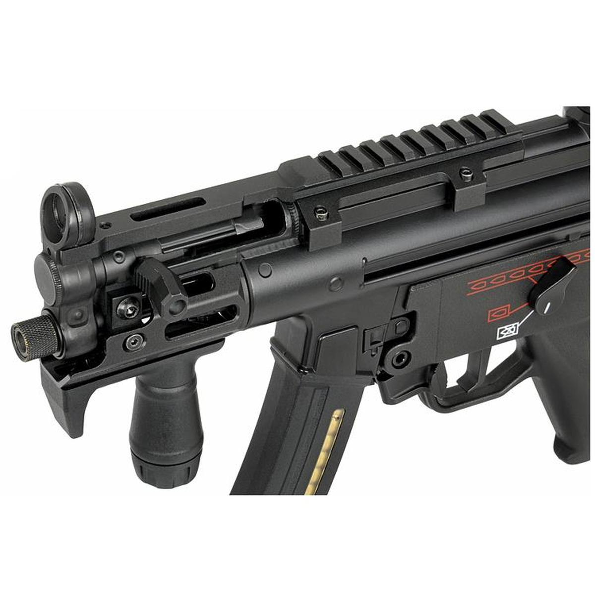 CYMA CM.041L プラチナ SMG5 AEG SMG PDW (ブラック)-AIRSOFT GOGO エアガン・サバゲー用品通販