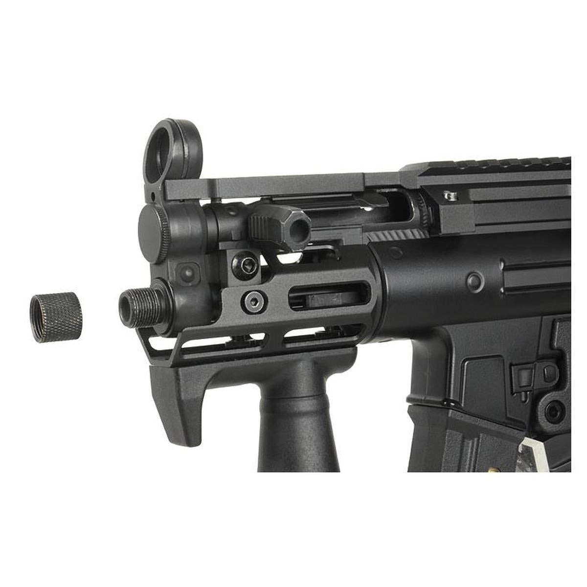 CYMA CM.041L プラチナ SMG5 AEG SMG PDW (ブラック)-AIRSOFT GOGO エアガン・サバゲー用品通販
