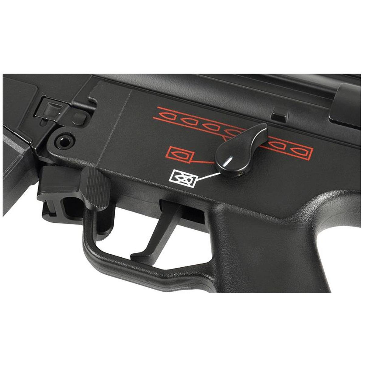 CYMA CM.041L プラチナ SMG5 AEG SMG PDW (ブラック)-AIRSOFT GOGO エアガン・サバゲー用品通販