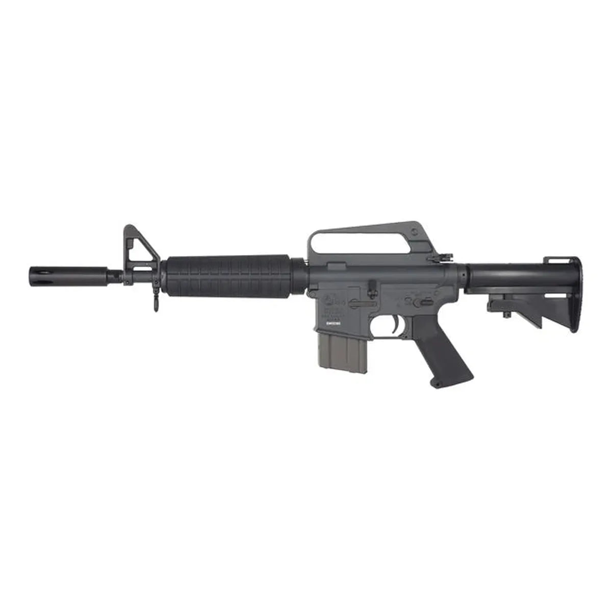 CYMA Colt Model コルト モデル 610 GAU-5/A AEG エアソフトガン - ブラック-AIRSOFT GOGO エアガン・サバゲー用品通販
