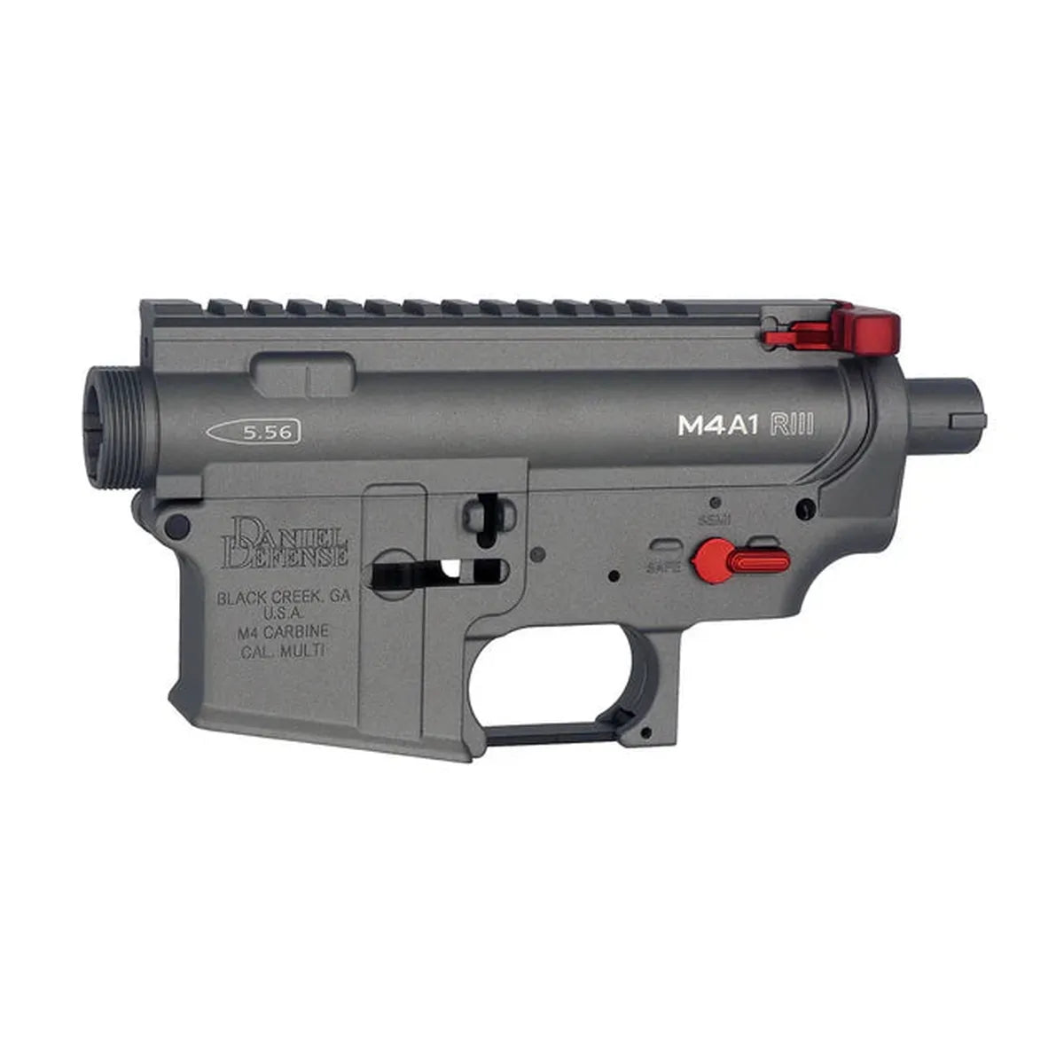 CYMA Daniel Defense M4A1 RIII レシーバーキット グレー M4 AEG用 (M271-M4-RD) - グレー-AIRSOFT GOGO エアガン・サバゲー用品通販