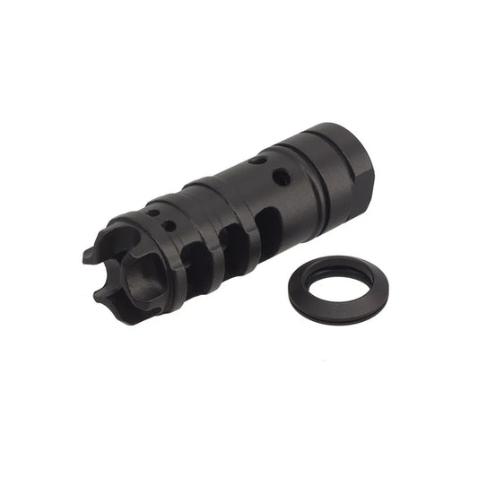 CYMA ドラゴン AK スチール フラッシュハイダー 14mm-用 ( CYMA-C195 )-AIRSOFT GOGO エアガン・サバゲー用品通販