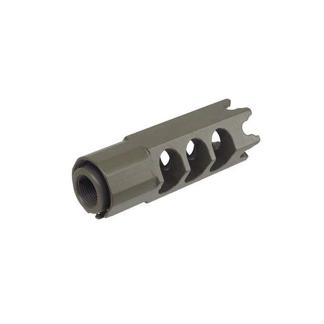 CYMA DTK-1 スチール フラッシュハイダー 14mm- / 24mm+ 用 ( CYMA-C215 )-AIRSOFT GOGO エアガン・サバゲー用品通販