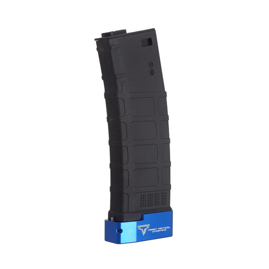 CYMA / EMG TTI 220 ラウンド PMAG マガジン M4 AEG エアソフトガン用 (M126-F-TTI) - ブルー-AIRSOFT GOGO エアガン・サバゲー用品通販