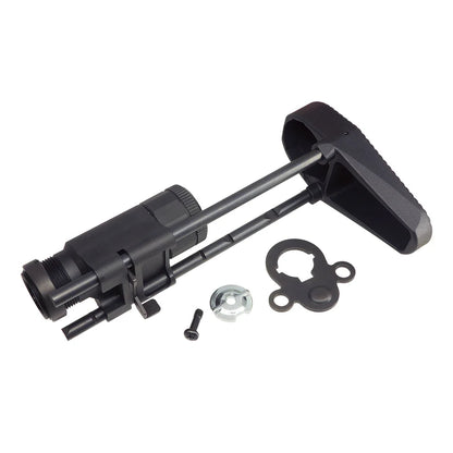 CYMA HK416Cスタイル伸縮式ストック（M4電動ガン用）（C293A-CNC）-AIRSOFT GOGO エアガン・サバゲー用品通販