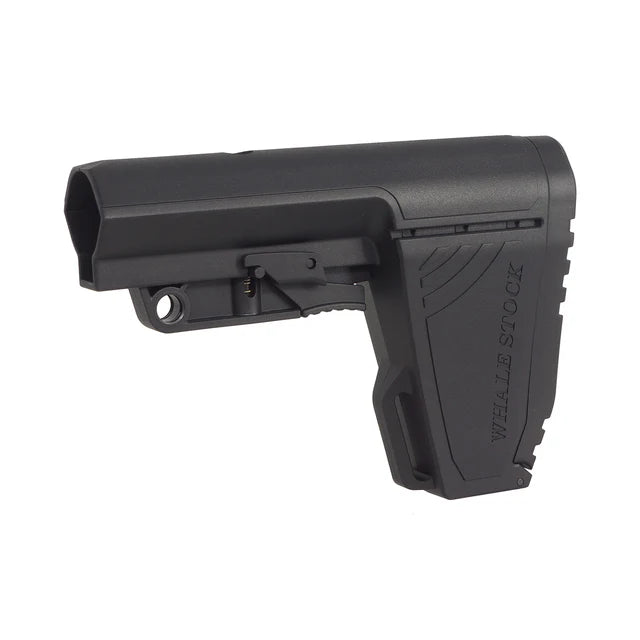 CYMA ホエールストック ロングバージョン M4 エアガン用 (CYMA-M279) - ブラック-AIRSOFT GOGO エアガン・サバゲー用品通販