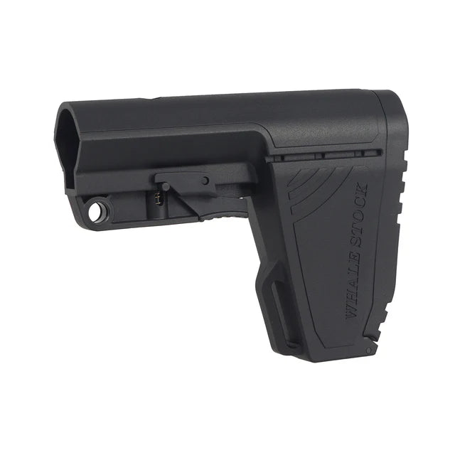 CYMA ホエールストック ショートバージョン M4 エアガン用 ( CYMA-M279A ) - ブラック-AIRSOFT GOGO エアガン・サバゲー用品通販