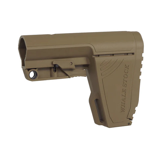 CYMA ホエールストック ショートバージョン M4 エアガン用 ( CYMA-M279A ) - タン-AIRSOFT GOGO エアガン・サバゲー用品通販