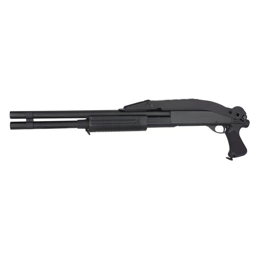 CYMA フォールディングストック M870 メタルVer. ロングスプリングショットガン (CYMA-CM352LM)-AIRSOFT GOGO エアガン・サバゲー用品通販