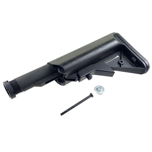 CYMA LMT スタイル リトラクタブル ストック チューブ付き M4 AEG 用 (CYMA-M004) - ブラック-AIRSOFT GOGO エアガン・サバゲー用品通販