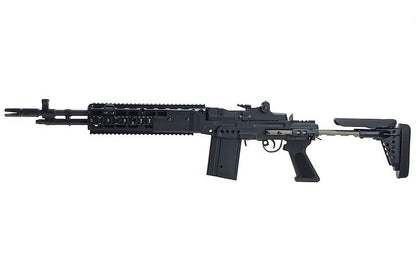 CYMA M14 EBR AEG 強化バトルエアソフトAEGライフル - ブラック（メタル）（CM032G-BK）-AIRSOFT GOGO エアガン・サバゲー用品通販