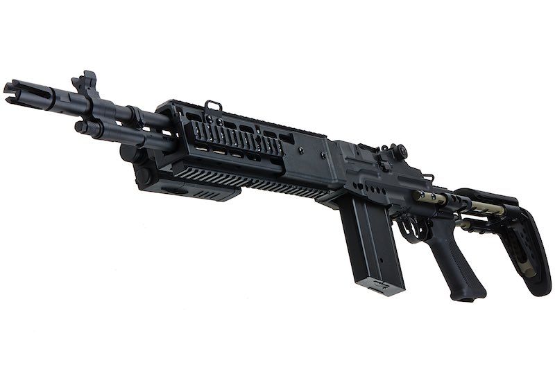CYMA M14 EBR AEG 強化バトルエアソフトAEGライフル - ブラック（メタル）（CM032G-BK）-AIRSOFT GOGO エアガン・サバゲー用品通販