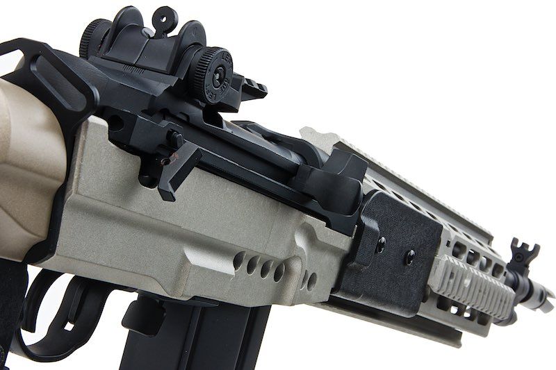 CYMA M14 EBR AEG エクステンデッドストック エアソフトAEGライフル - 銀(ぎん)（メタル） (CM032EBR-SV)-AIRSOFT GOGO エアガン・サバゲー用品通販
