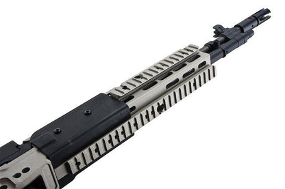 CYMA M14 EBR AEG エクステンデッドストック エアソフトAEGライフル - 銀(ぎん)（メタル） (CM032EBR-SV)-AIRSOFT GOGO エアガン・サバゲー用品通販