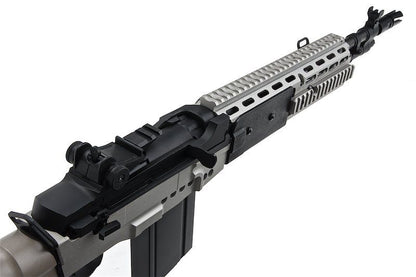 CYMA M14 EBR AEG エクステンデッドストック エアソフトAEGライフル - 銀(ぎん)（メタル） (CM032EBR-SV)-AIRSOFT GOGO エアガン・サバゲー用品通販