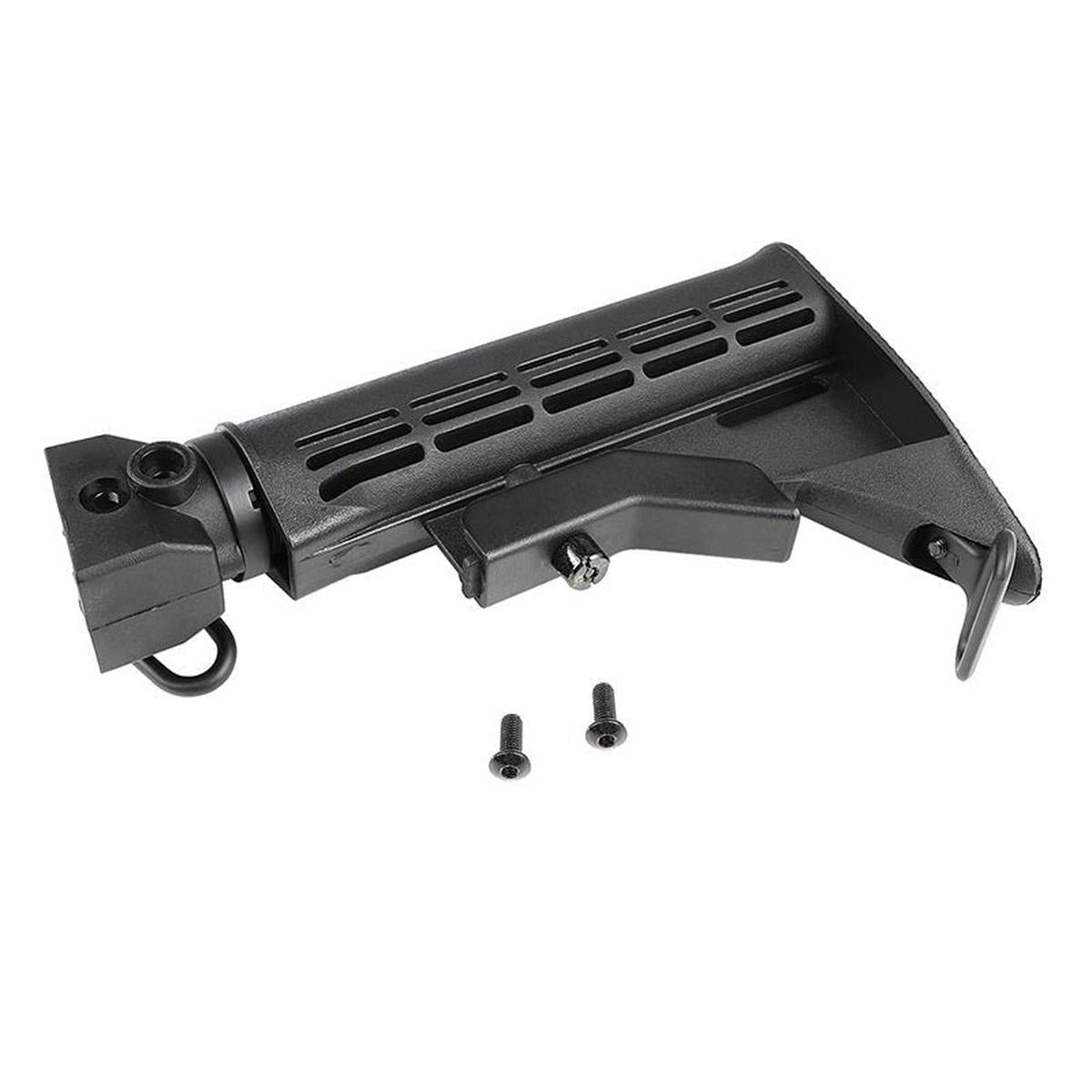 CYMA M4 AK AEG用リトラクタブルストック (CYMA-C56) - ブラック-AIRSOFT GOGO エアガン・サバゲー用品通販