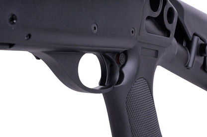 CYMA M870 3ラウンドバースト マルチショット シェルローディング エアソフト ショットガン (格納式ストック)(CM353L)-AIRSOFT GOGO エアガン・サバゲー用品通販
