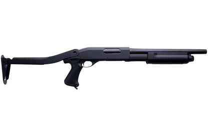 CYMA M870 3ラウンドバースト マルチショット シェルローディング エアソフト ショットガン (折りたたみ式ストック CQB)(CM352)-AIRSOFT GOGO エアガン・サバゲー用品通販