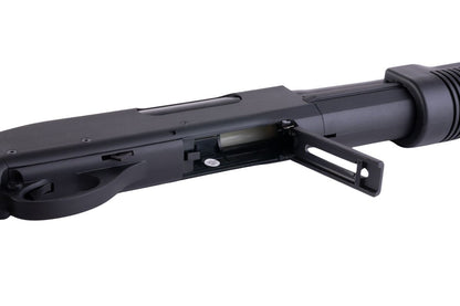 CYMA M870 3ラウンドバースト マルチショット シェルローディング エアソフト ショットガン (フルストック)(CM350L)-AIRSOFT GOGO エアガン・サバゲー用品通販