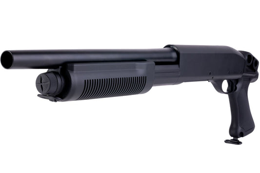CYMA M870 3ラウンドバースト マルチショット シェルローディング エアソフト ショットガン (ピストルグリップ)(CM351)-AIRSOFT GOGO エアガン・サバゲー用品通販