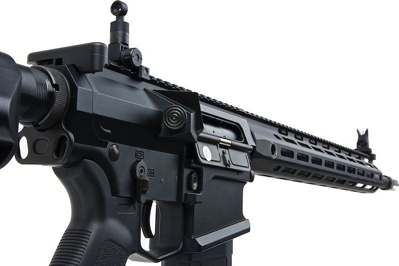 CYMA Platinum SR25 QBS (16.5インチ M-LOK) エアソフト M4 AEG ライフル (CM098B)-AIRSOFT GOGO エアガン・サバゲー用品通販