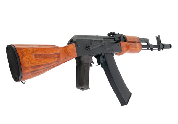 CYMA プラチナ AK74 木製家具 エアソフト AEG ライフル (CM056)-AIRSOFT GOGO エアガン・サバゲー用品通販