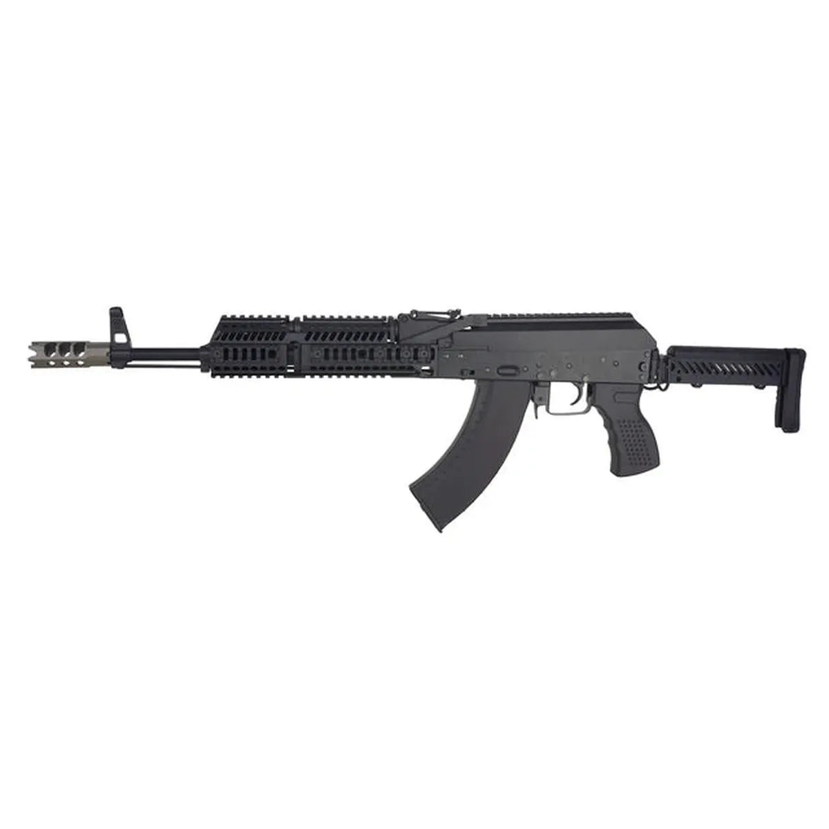 CYMA プラチナ AKS-74 タクティカル AEG MOSFET 付き (CYMA-CM113) - ブラック-AIRSOFT GOGO エアガン・サバゲー用品通販