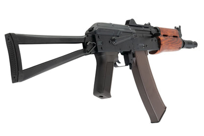 CYMA プラチナ AKS74U 木製家具 エアソフト AEG ライフル (CM055)-AIRSOFT GOGO エアガン・サバゲー用品通販