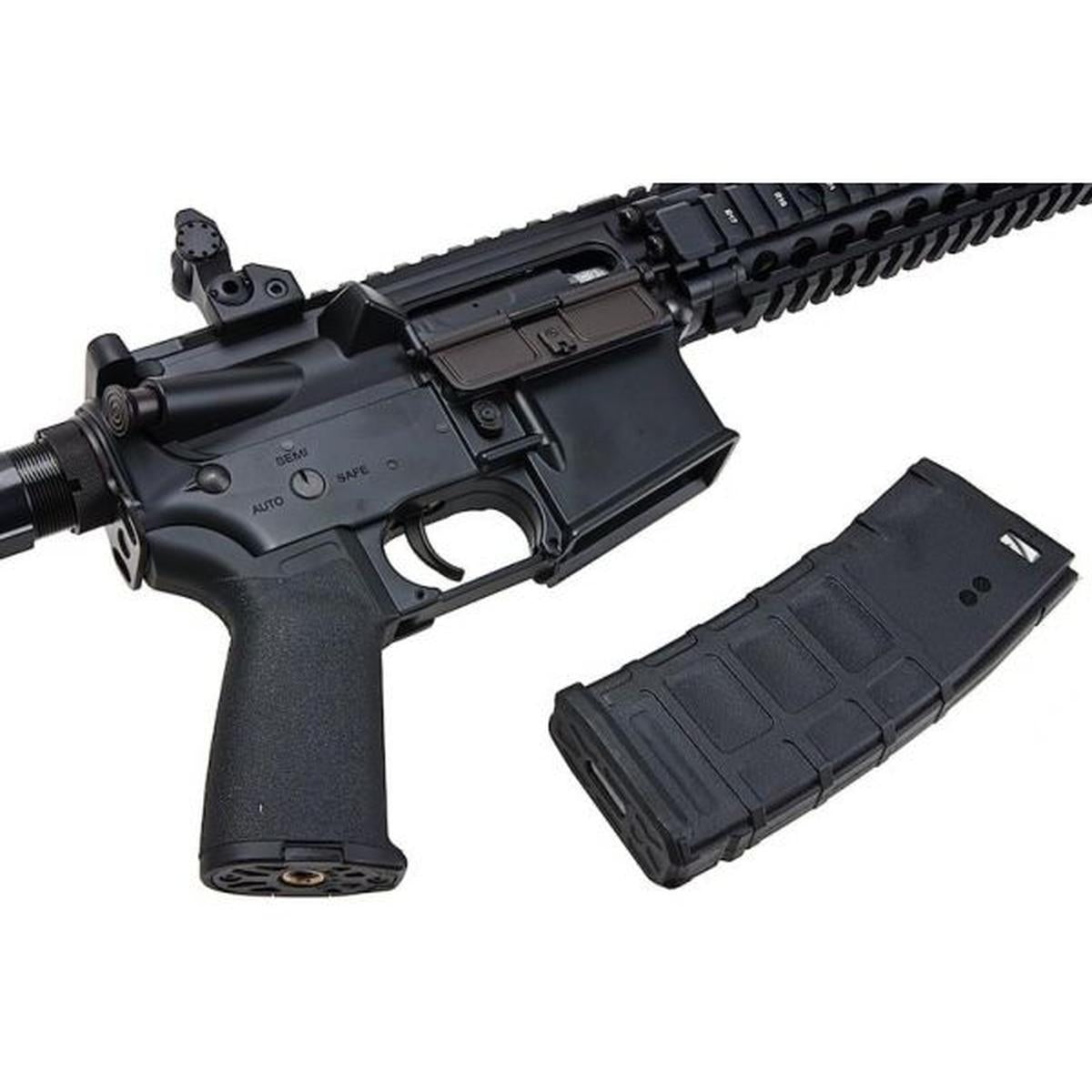 CYMA プラチナ ダニエル ディフェンス M4A1 カービン 12 インチ エアソフト AEG ライフル - ブラック (CM105)-AIRSOFT GOGO エアガン・サバゲー用品通販