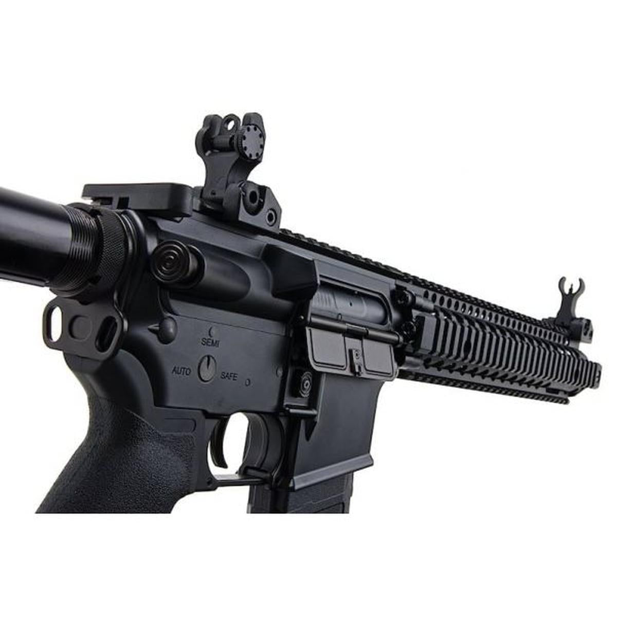 CYMA プラチナ ダニエル ディフェンス M4A1 カービン 12 インチ エアソフト AEG ライフル - ブラック (CM105)-AIRSOFT GOGO エアガン・サバゲー用品通販