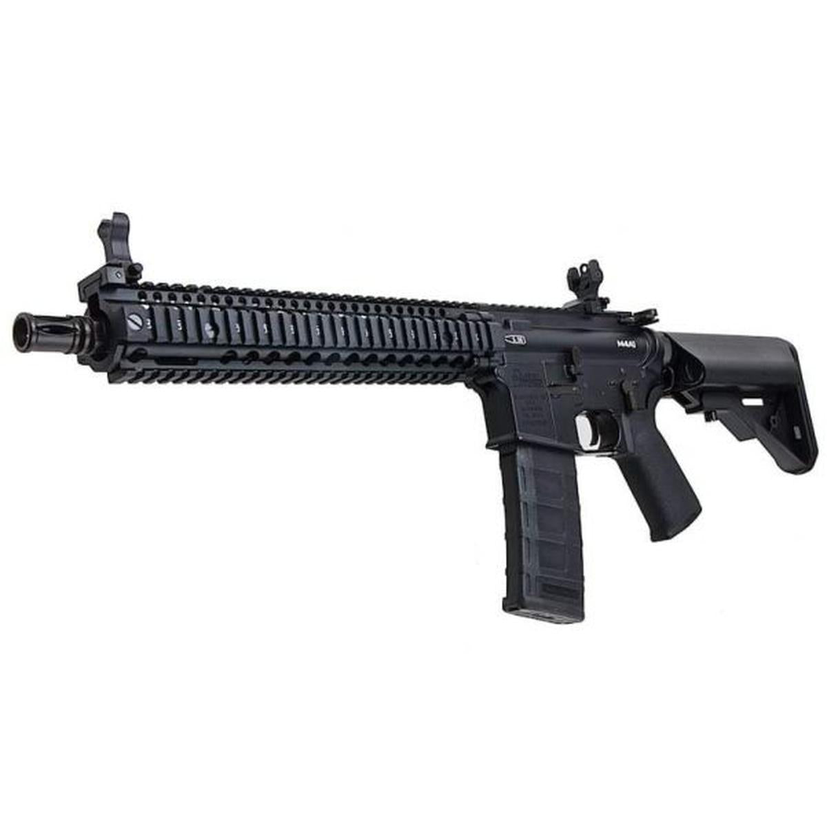 CYMA プラチナ ダニエル ディフェンス M4A1 カービン 12 インチ エアソフト AEG ライフル - ブラック (CM105)-AIRSOFT GOGO エアガン・サバゲー用品通販