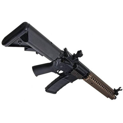 CYMA プラチナ ダニエル ディフェンス M4A1 カービン 12 インチ エアソフト AEG ライフル - ブラック/FDE (CM105)-AIRSOFT GOGO エアガン・サバゲー用品通販