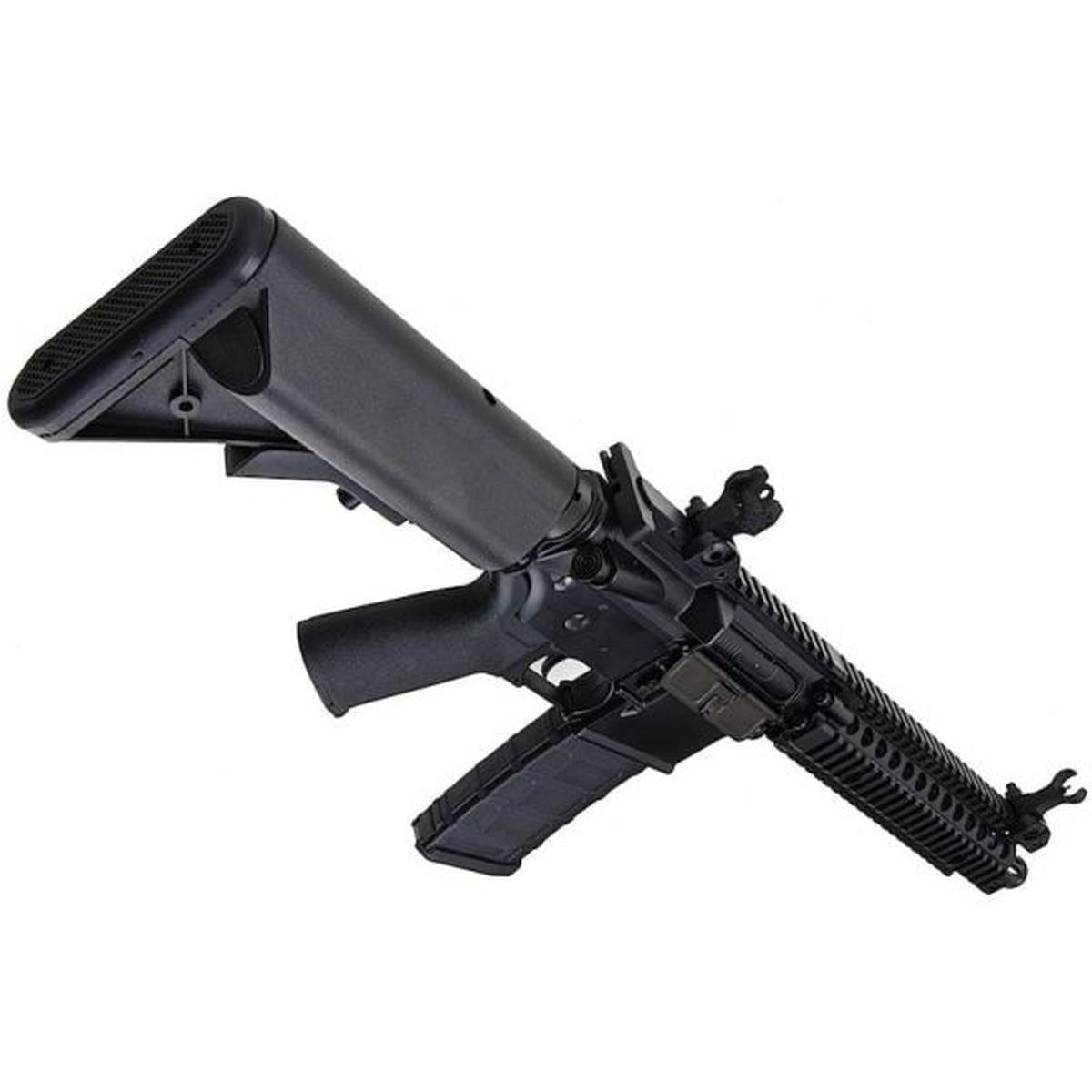 CYMA プラチナ ダニエル ディフェンス MK18 エアソフト AEG ライフル - ブラック (CM105)-AIRSOFT GOGO エアガン・サバゲー用品通販