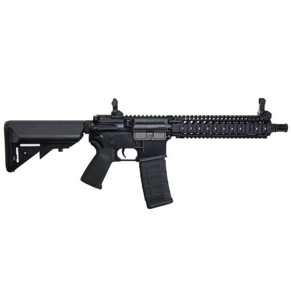 CYMA プラチナ ダニエル ディフェンス MK18 エアソフト AEG ライフル - ブラック (CM105)-AIRSOFT GOGO エアガン・サバゲー用品通販