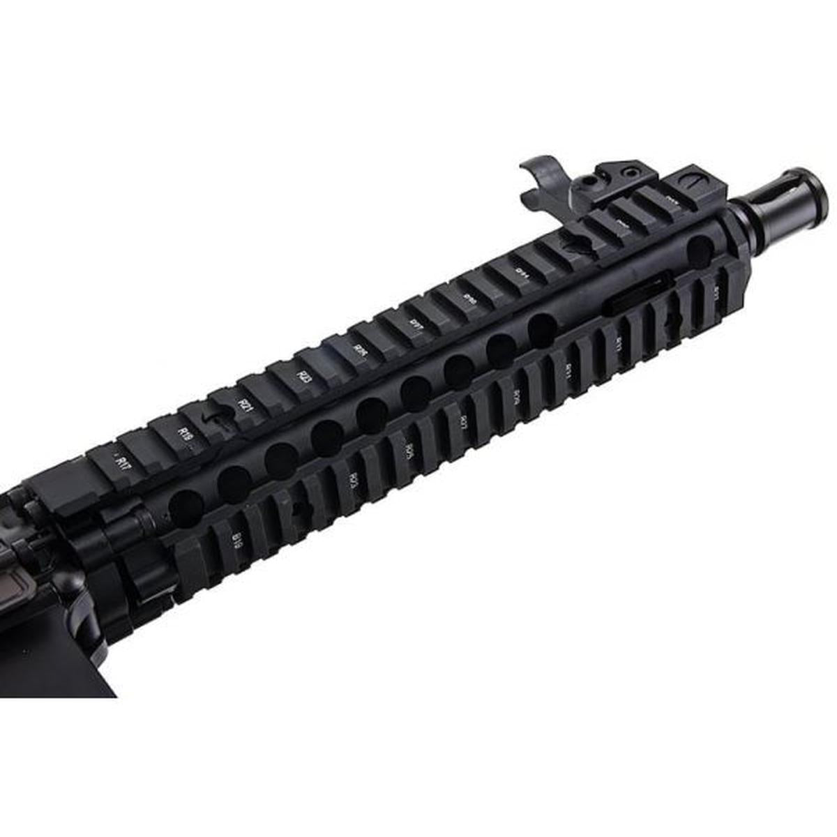 CYMA プラチナ ダニエル ディフェンス MK18 エアソフト AEG ライフル - ブラック (CM105)-AIRSOFT GOGO エアガン・サバゲー用品通販