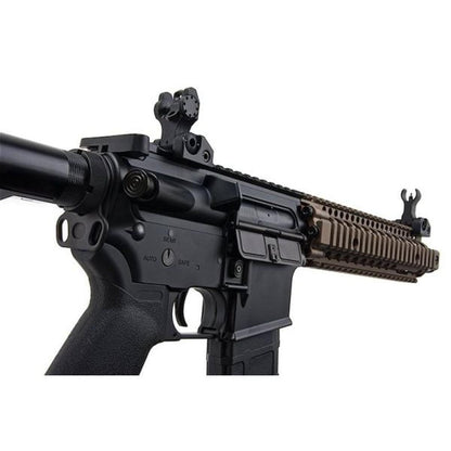 CYMA プラチナ ダニエル ディフェンス MK18 エアソフト M4 AEG ライフル - ブラック / FDE (CM105)- ブラック-AIRSOFT GOGO エアガン・サバゲー用品通販