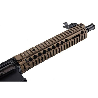 CYMA プラチナ ダニエル ディフェンス MK18 エアソフト M4 AEG ライフル - ブラック / FDE (CM105)- ブラック-AIRSOFT GOGO エアガン・サバゲー用品通販