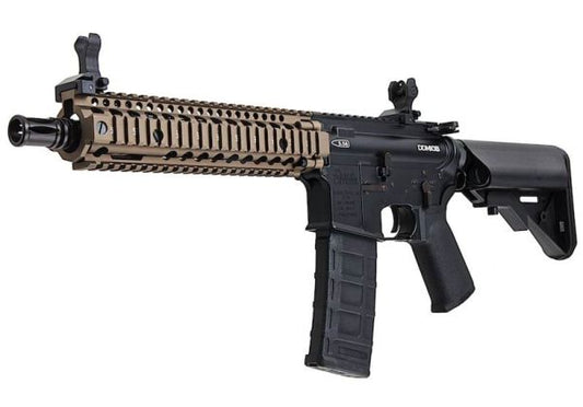 CYMA プラチナ ダニエル ディフェンス MK18 エアソフト M4 AEG ライフル - ブラック / FDE (CM105)- ブラック-AIRSOFT GOGO エアガン・サバゲー用品通販
