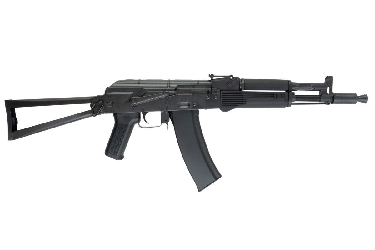 CYMA プラチナ フルスチール AK105 トライアングルフォールディング エアソフト AEG ライフル (CM053B)-AIRSOFT GOGO エアガン・サバゲー用品通販
