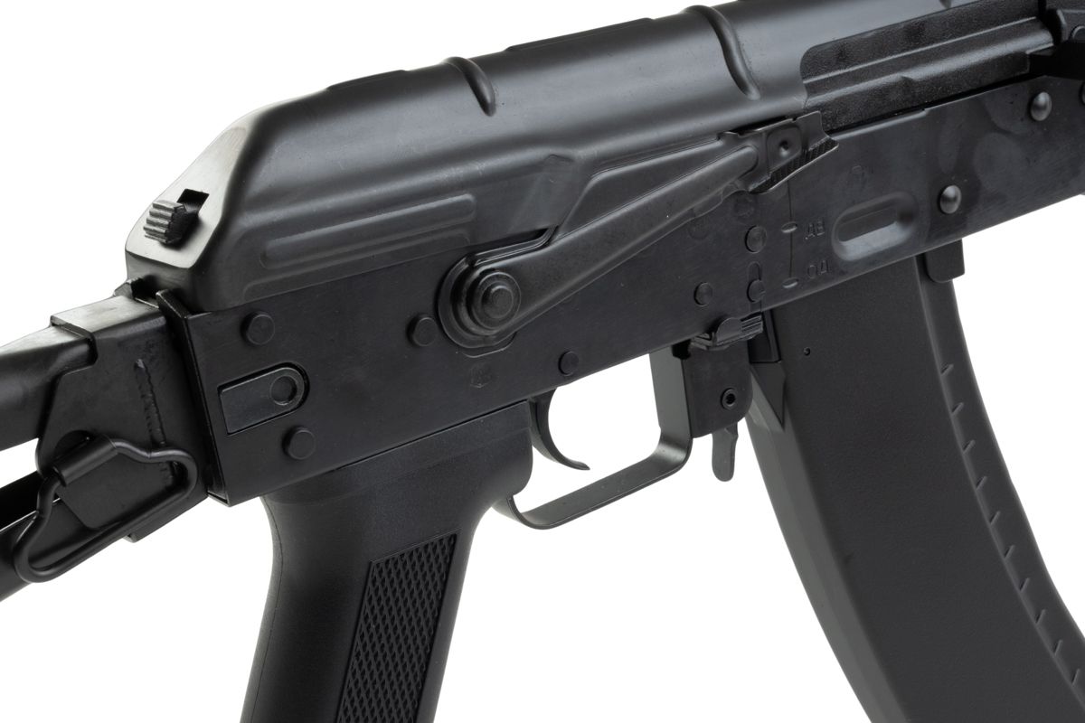 CYMA プラチナ フルスチール AK105 トライアングルフォールディング エアソフト AEG ライフル (CM053B)-AIRSOFT GOGO エアガン・サバゲー用品通販