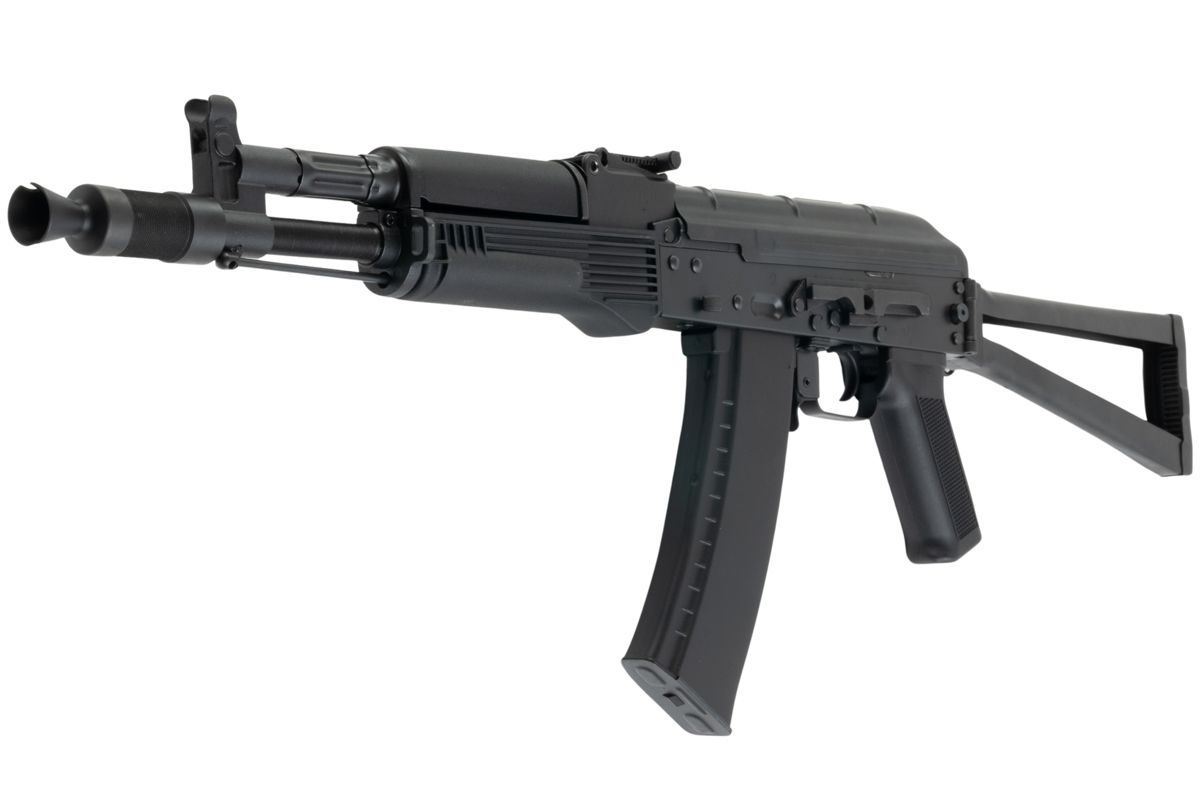 CYMA プラチナ フルスチール AK105 トライアングルフォールディング エアソフト AEG ライフル (CM053B)-AIRSOFT GOGO エアガン・サバゲー用品通販