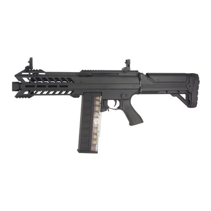 CYMA プラチナ SGR12 エアソフト 電動ショットガン (CYMA-AEG-CM102) - ブラック-AIRSOFT GOGO エアガン・サバゲー用品通販