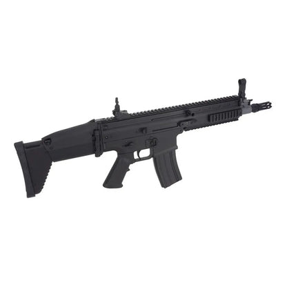 CYMA サイバーガン FN ハースタル SCAR-L AEG エアソフト - ABS バージョン (CM067BK) - ブラック-AIRSOFT GOGO エアガン・サバゲー用品通販