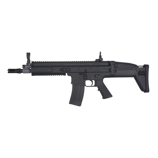 CYMA サイバーガン FN ハースタル SCAR-L AEG エアソフト - ABS バージョン (CM067BK) - ブラック-AIRSOFT GOGO エアガン・サバゲー用品通販