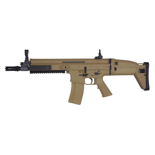 CYMA サイバーガン FN ハースタル SCAR-L AEG エアソフト - ABS バージョン (CM067TN) - タン-AIRSOFT GOGO エアガン・サバゲー用品通販