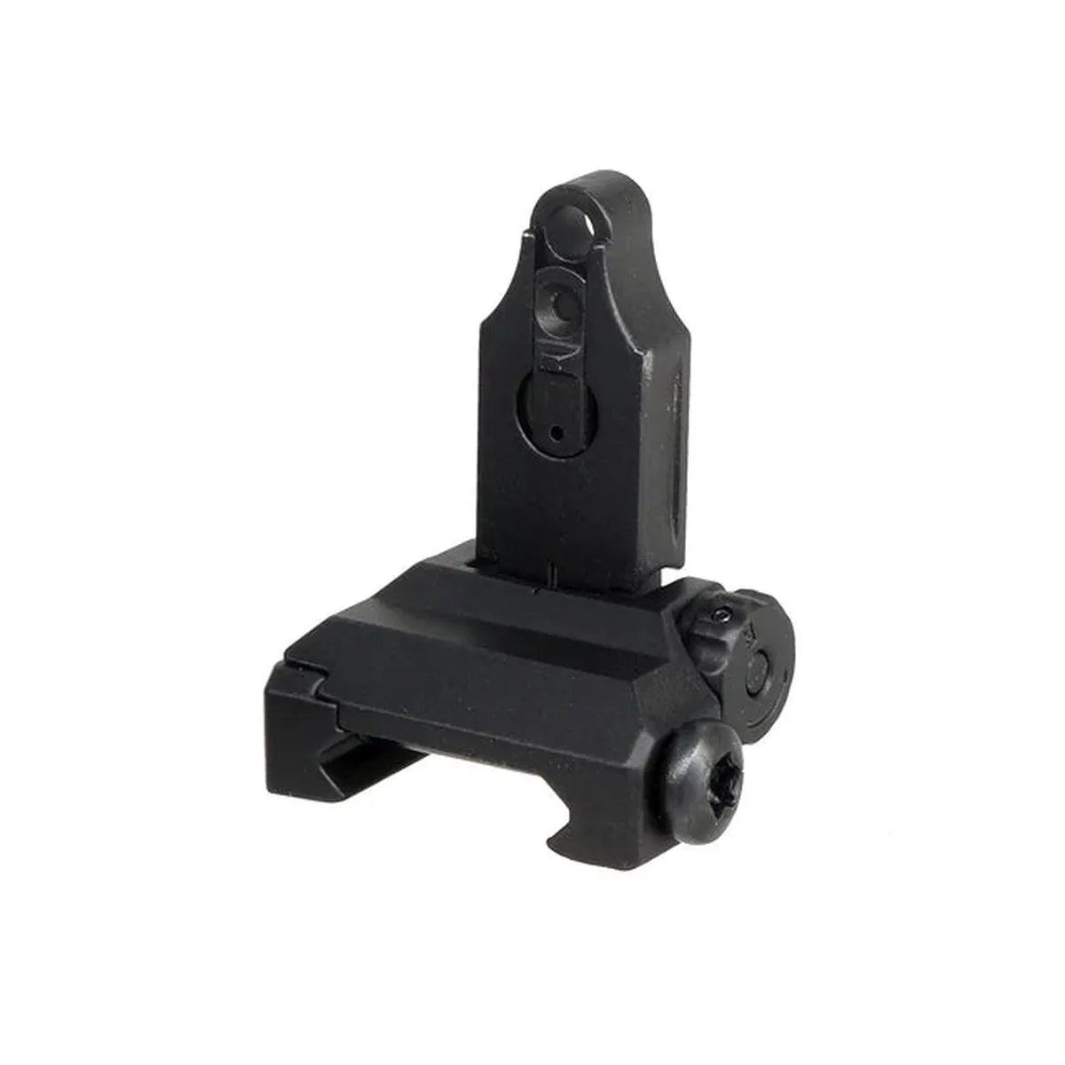 CYMA スパイク フリップアップ リアサイト 20mm レール用 (CYMA-M219) - ブラック-AIRSOFT GOGO エアガン・サバゲー用品通販