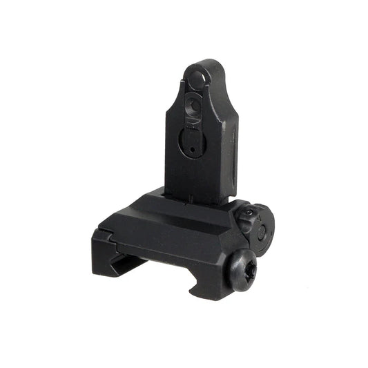 CYMA スパイク フリップアップ リアサイト 20mm レール用 (CYMA-M219) - ブラック-AIRSOFT GOGO エアガン・サバゲー用品通販